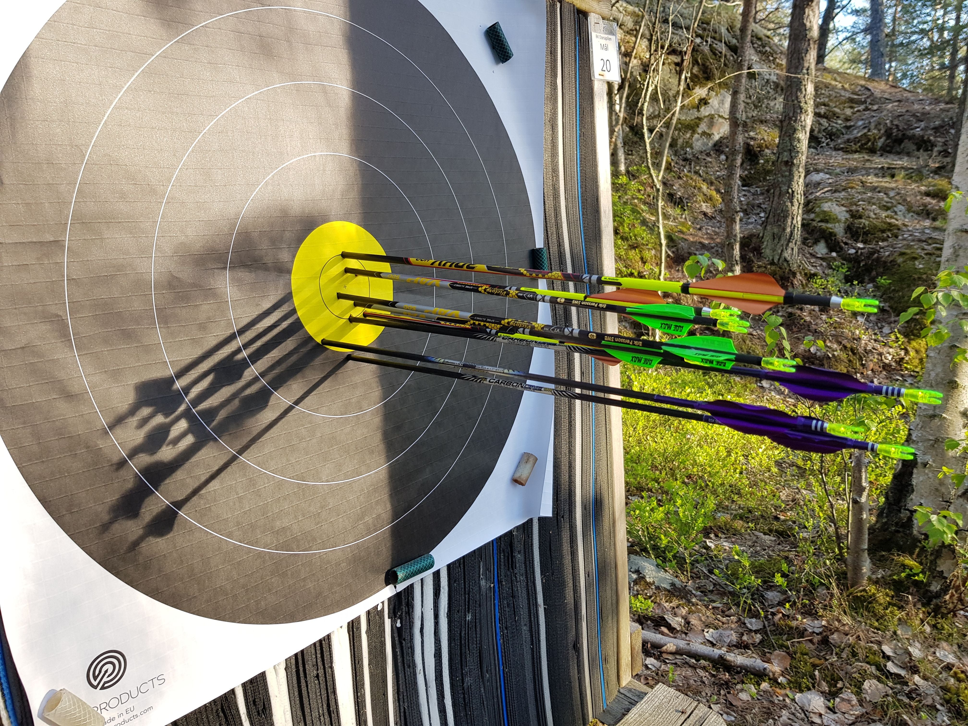 Target Arrows Fletched